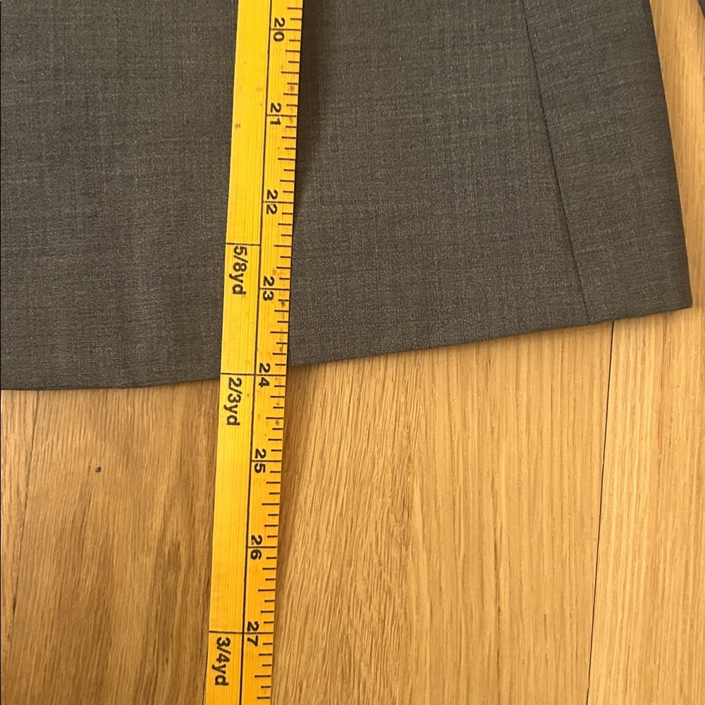 Talbots Wool Blend Three Button Lined Gray Blazer… - image 7